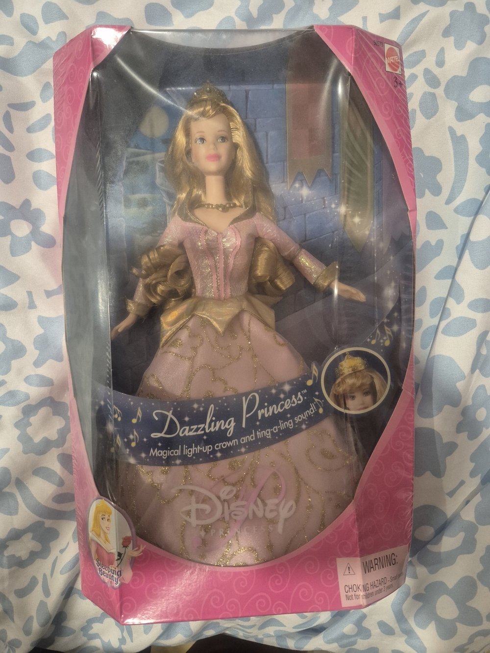 Disney Dazzling Princess Aurora Doll - Pink & Gold Gown